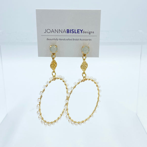 Joanna Bisley Alice Large Hoop Earrings