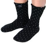 Polar Feet Adult Fleece Socks - Domino