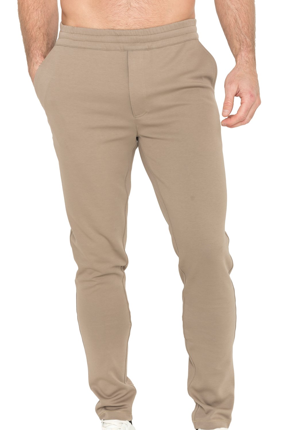 Buy khaki Raffi Aqua Cotton Easy Pants - RW12356p