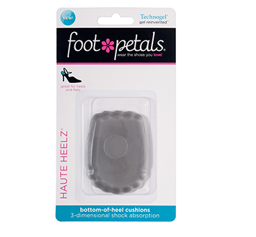 Foot Petals Haute Heelz Technogel Clear
