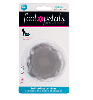 Foot Petals Tip Toes Technogel Clear