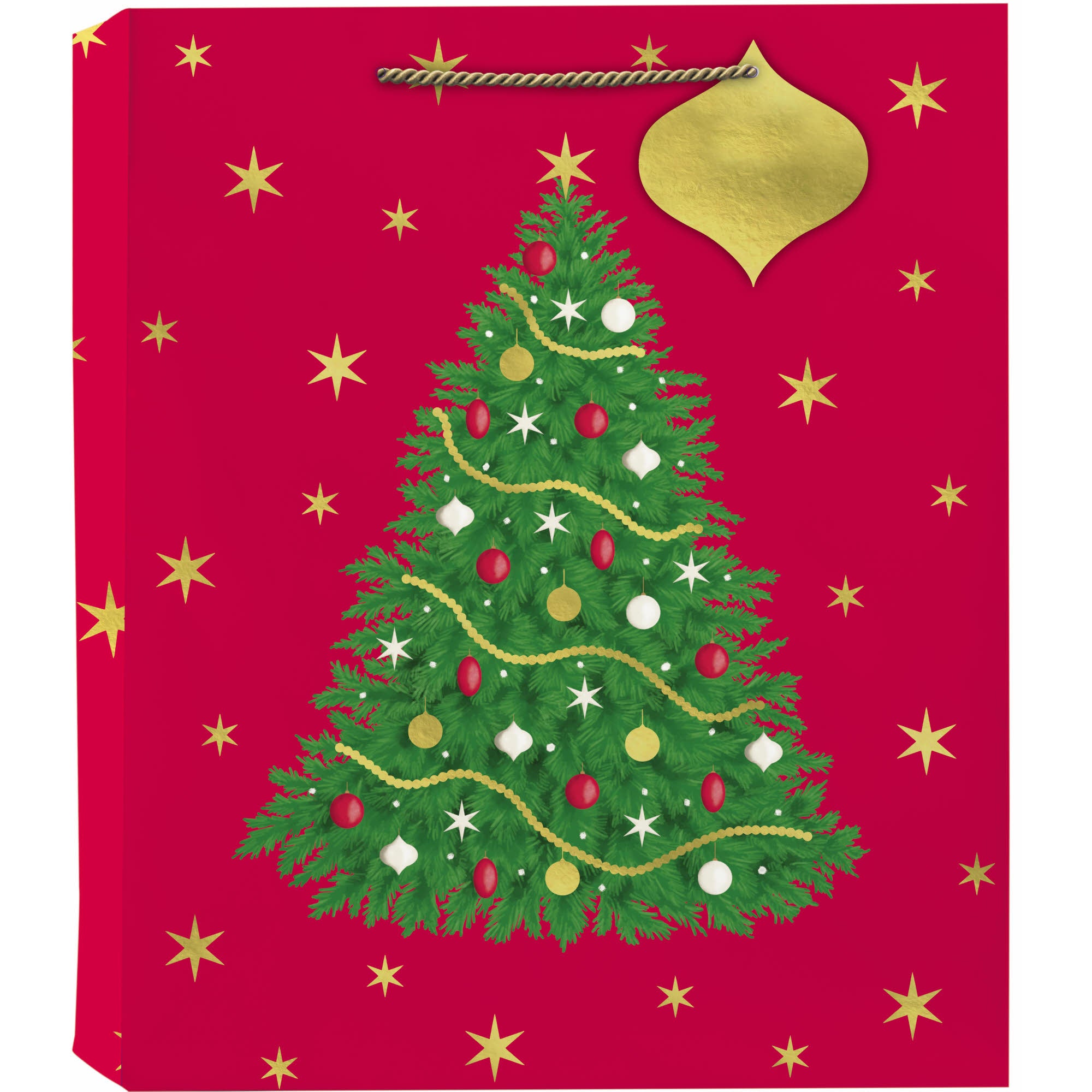 Design Design Tote Gift Bag - Holiday Splendor - Large