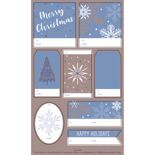 Design Design Gift Labels - A Midnight Clear